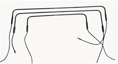 Rozsdamentes acél testreszabott elektromos párologtató hűtőházi leolvasztás fűtőtest